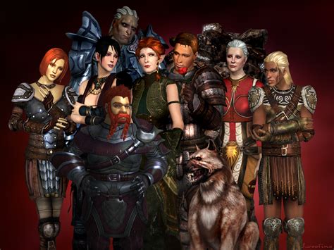 dragon age origins characters.